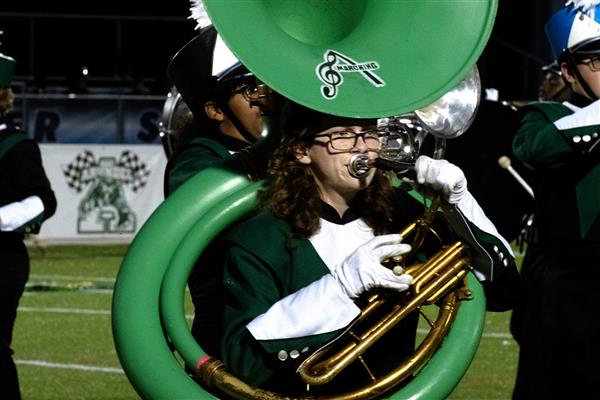 Arundel High School Marching Band Performing